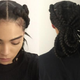 Cree Ballah’s hairstyle
Cree Ballah
